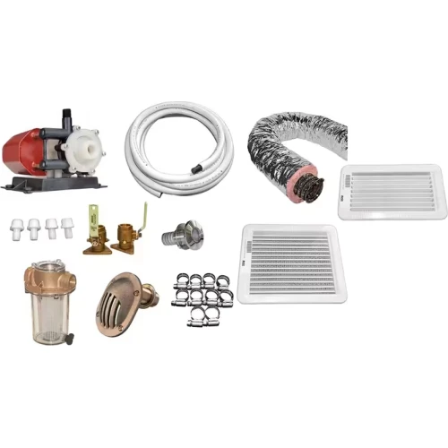 Premium Marine A/C Install Kit 10000 12000 BTU Units