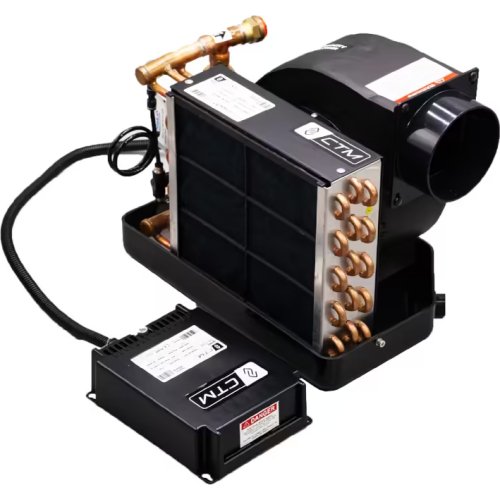 CTM AH-12H - Air Handler / Fan Coil 12,000 BTU Flow Control Valve - 230V - 50/60HZ