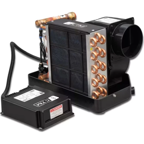 CTM AH-8H - Air Handler / Fan Coil 8,000 BTU Flow Control Valve - 230V - 50/60HZ