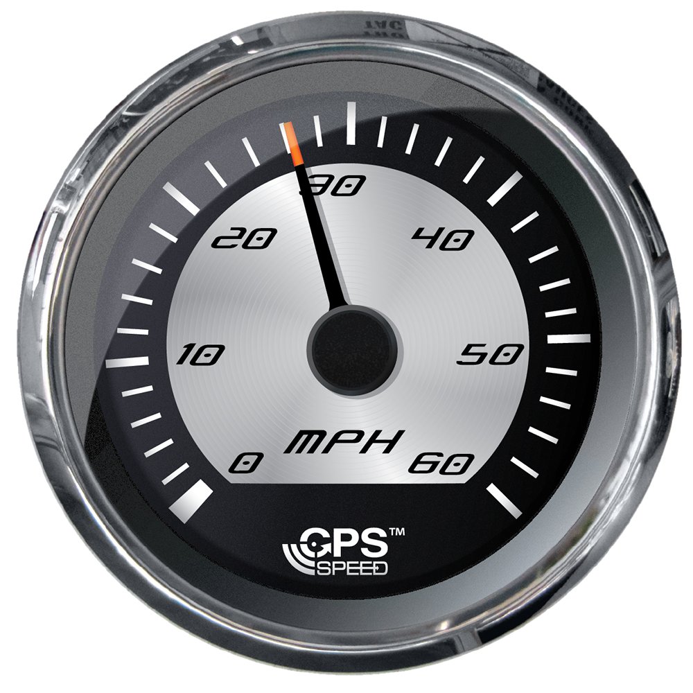 Faria Platinum 4 Speedometer - 60MPH - GPS 1 Faria Platinum 4 Speedometer - 60MPH - GPS