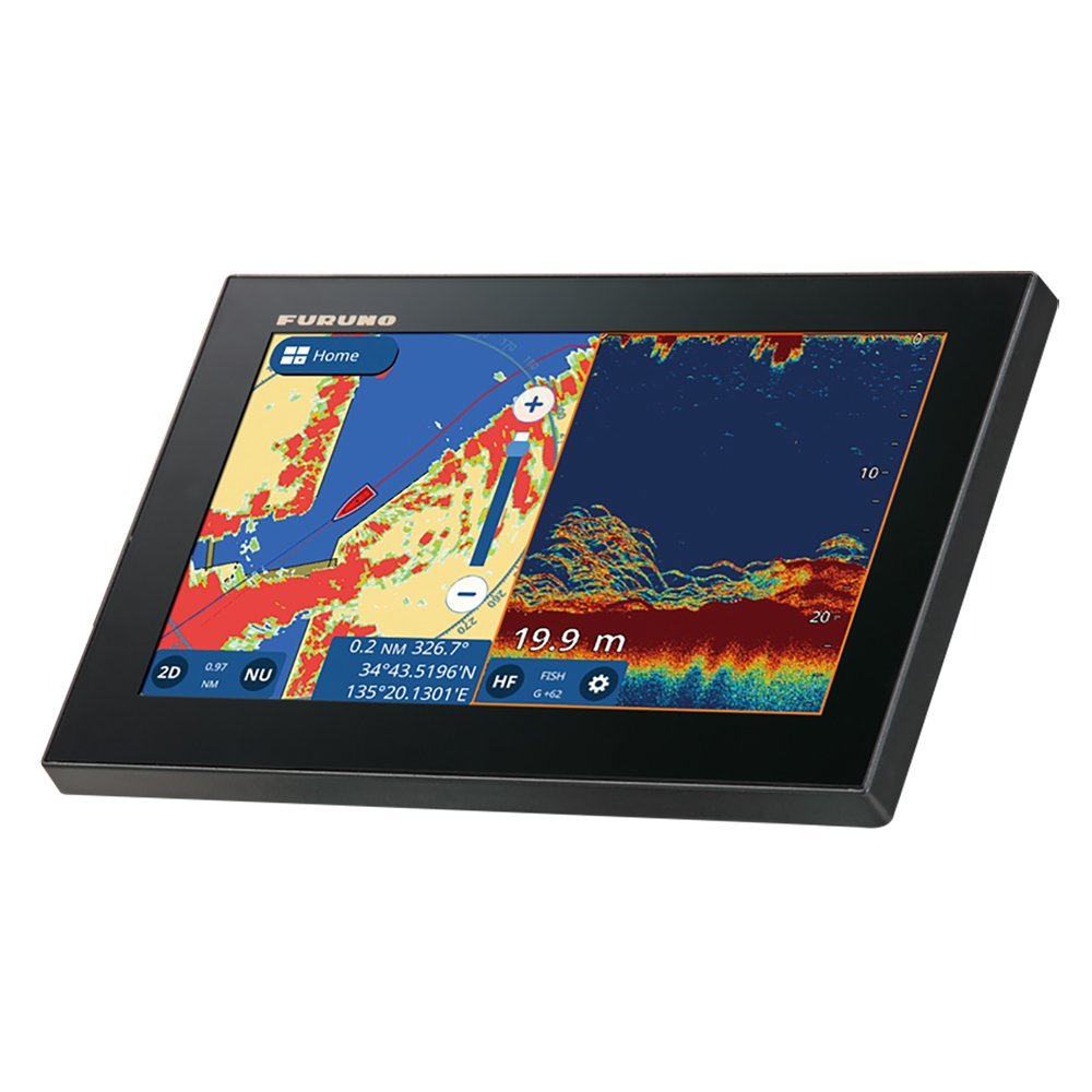 Furuno GP1971F 9 GPS/Chartplotter/Fishfinder 50/200, 600W, 1kW, Single Channel & CHIRP