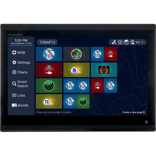 Furuno TZMAP13 MFD Combo Fishfinder/Chartplotter