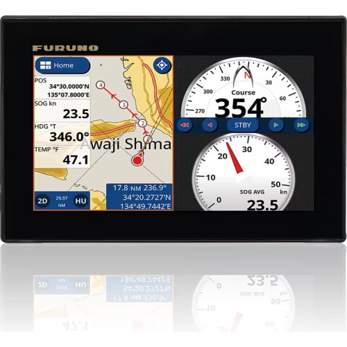 Furuno GP1871F - 7-Inch GPS/Chartplotter/Fishfinder with CHIRP