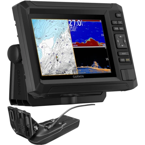 Garmin ECHOMAP UHD2 74CV Chartplotter/Fishfinder Combo w/US Coastal Maps & GT20-TM