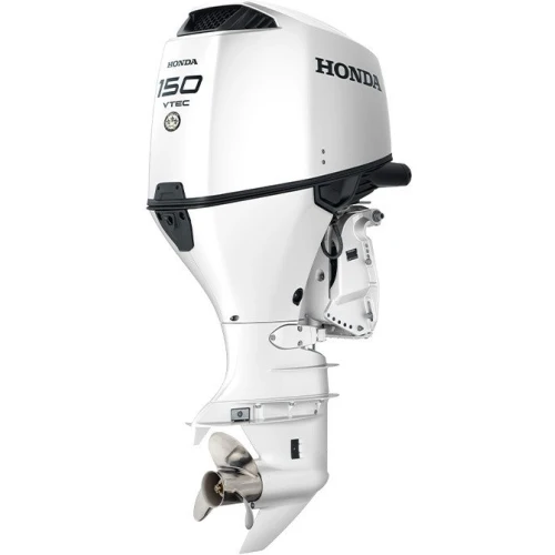 Honda BF150DXRA 150HP in White 25" Shaft Standard Rotation Remote Mechanical
