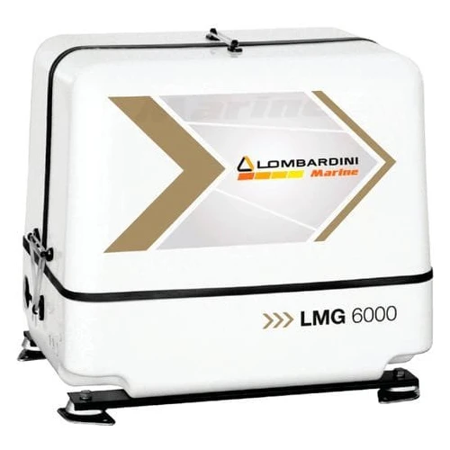 Lombardini LMG 6000 - 6kVA Supersilenced Marine Generator