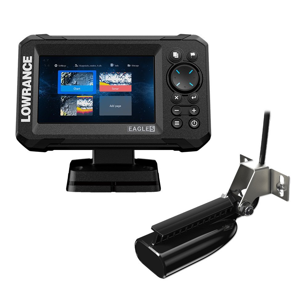 Lowrance Eagle 5 Combo - SplitShot Transducer w/C-MAP Charts 1 Lowrance Eagle 5 Combo - SplitShot Transducer w/C-MAP Charts