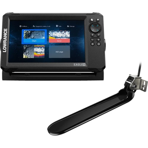 Lowrance Eagle 9 w/TripleShot T/M Transducer & Discover OnBoard Chart