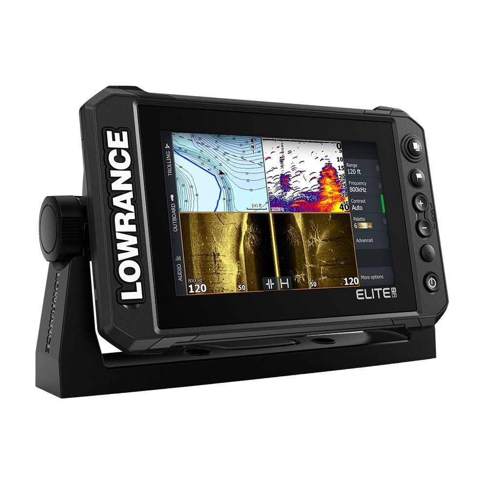 Lowrance-Elite-FS-7-ChartplotterFishfinder-with-HDI-Transom-Mount-Transducer-2