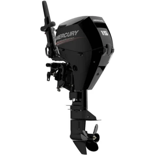 Mercury 15ELH 15HP - Four Stroke Outboard Motor Electric Start Tiller 20-Inch