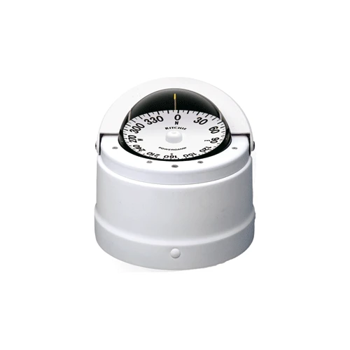 Ritchie DNW-200 Navigator Compass - Binnacle Mount - White