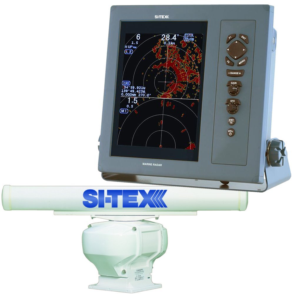 SI-TEX Professional Dual Range Radar w/4kW 3.5 Array - 10.4 Color TFT LCD Display