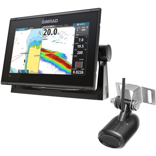 Simrad GO9 XSE Combo w/Transom Mount Transducer 83/200 kHz