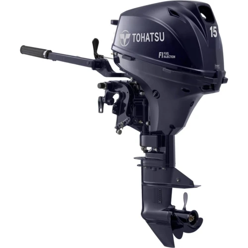 Tohatsu MFS15EEFL 15HP - EFI Electric Start Tiller 20-Inch Shaft