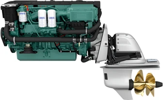 Volvo Penta D6-370 - Aquamatic Sterndrive 370 HP 1 Volvo Penta D6-370 - Aquamatic Sterndrive 370 HP