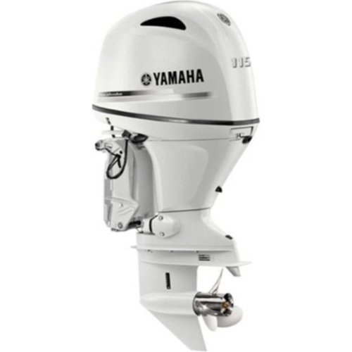 Yamaha LF115XB2 115HP in White 25" Shaft Counter Rotation Remote Mechanical