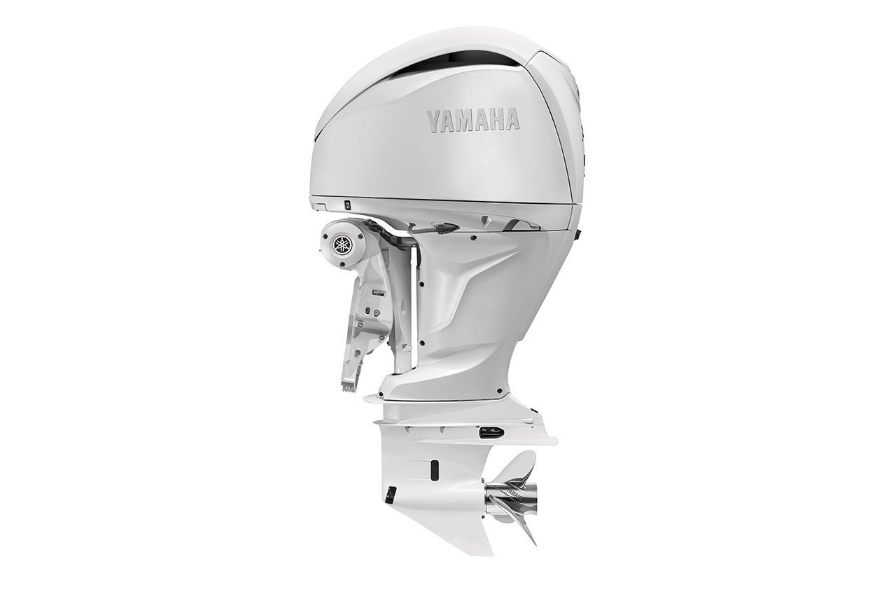Yamaha LF350XSA2 350HP 25" Counter-Rotation Outboard 1 Yamaha LF350XSA2 350HP - DEC 25" Shaft Counter Rotation in White