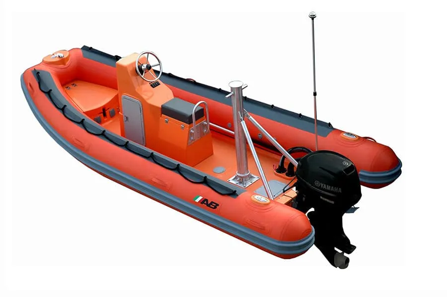AB F15 OPEN - 15-Foot Professional Fiberglass Open RIB