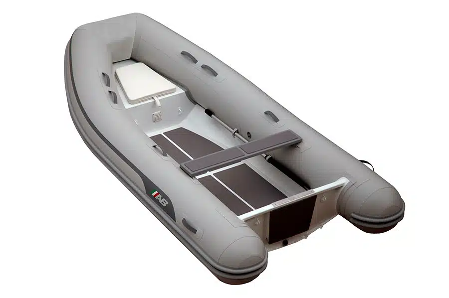 AB Lammina 12 AL 12' Open Aluminum Inflatable Boat 1 AB Lammina 12 AL - 12-Foot Aluminum Hull Inflatable Boat