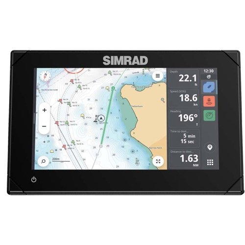 Simrad NSX 3007 7 Combo Chartplotter & Fishfinder - Display Only - No Transducer