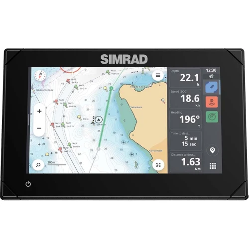Simrad NSX 3007 7 Combo Chartplotter & Fishfinder - Display Only - No Transducer