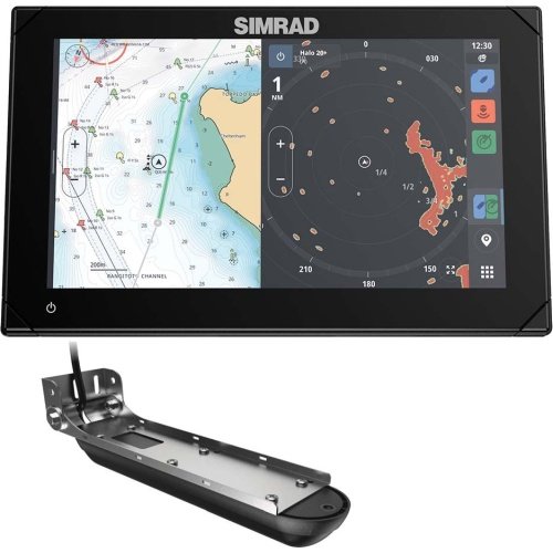 Simrad NSX 3009 9 Combo Chartplotter & Fishfinder w/Active Imaging 3-in-1 Transducer