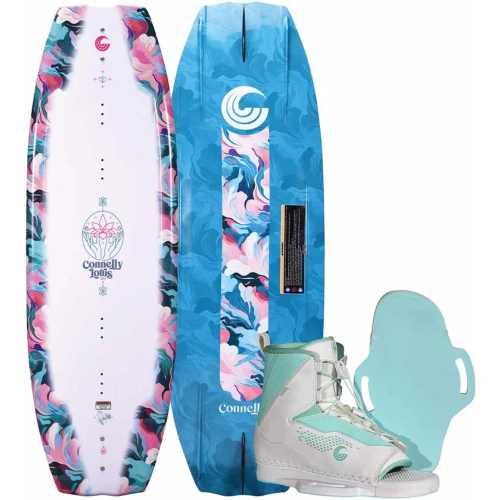 Connelly Women's Lotus Wakeboard w/ Women's Optima Bindings