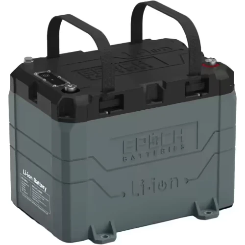 Epoch 12V 50Ah Marine Lithium Battery – Heated, Bluetooth & Waterproof LiFePO4 Deep Cycle