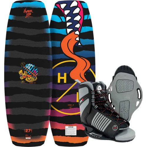 Hyperlite Boy's Murray Jr Wakeboard w/ Remix Bindings