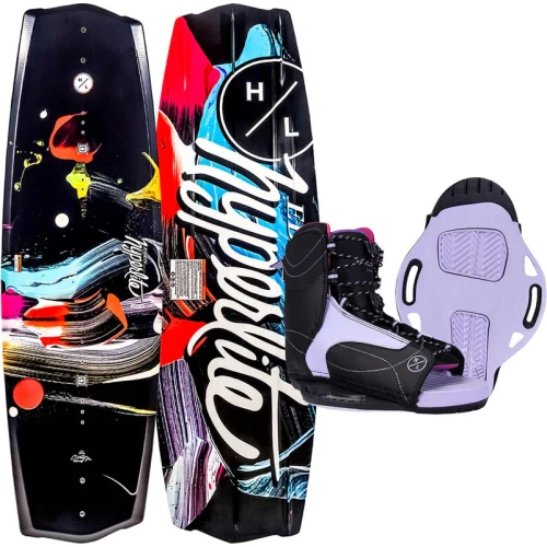 Hyperlite Girl's Eden Jr Wakeboard w/ Jinx Girl's Bindings
