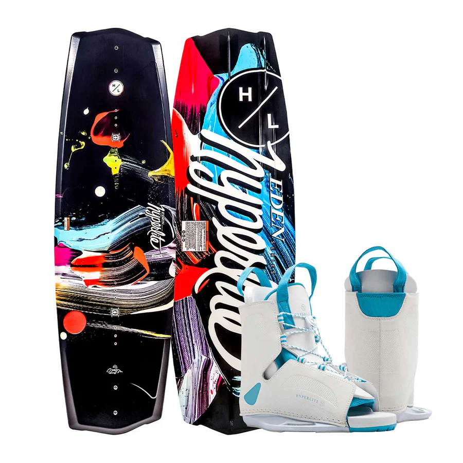 Hyperlite Women's Eden 2.0 Wakeboard w/ Allure Bindings 1 Hyperlite Women's Eden 2.0 Wakeboard w/ Allure Bindings