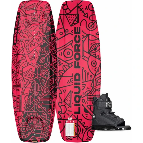 Liquid Force Boy's Origin FS Wakeboard w/ Rant Bindings