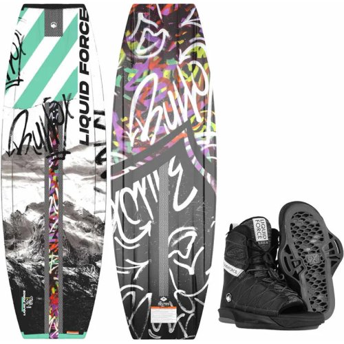 Liquid Force Bullox Aero Limited Release Wakeboard w/ Classic 6X OT Bindings