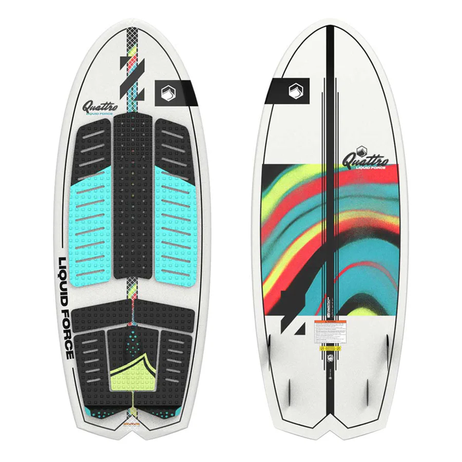 Liquid Force Quattro Quad Wakesurf Board 1 Liquid Force Quattro Quad Wakesurf Board
