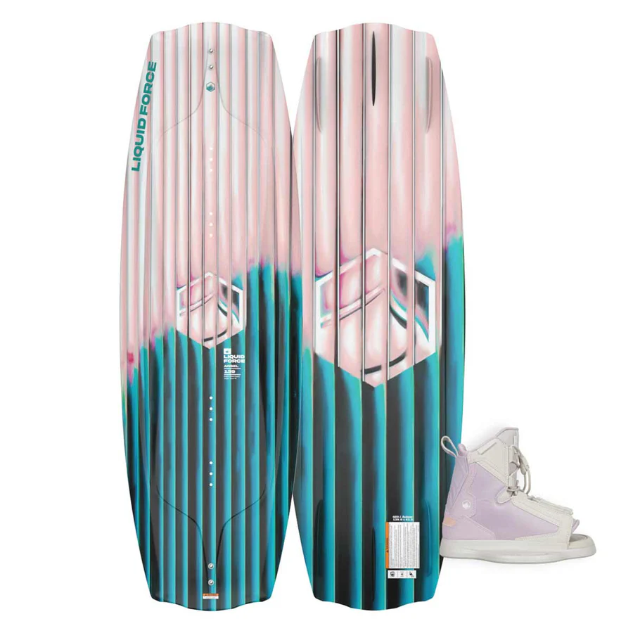 Liquid Force Women's Angel Wakeboard w/ Plush Bindings 1 Liquid Force Women's Angel Wakeboard w/ Plush Bindings