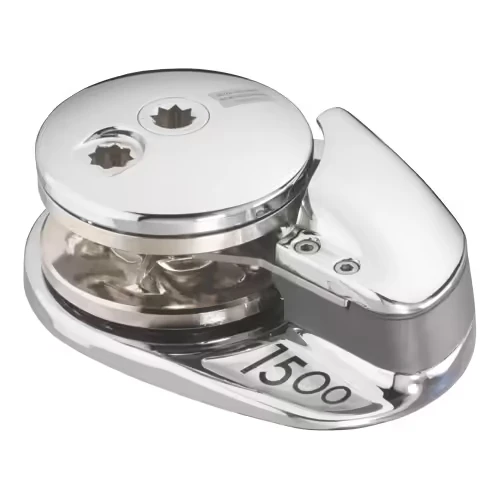 Lofrans Project 1500 Vertical Windlass, Low Profile, Chrome, 5/16" HT & BBB, 3/8" HT - 1500W