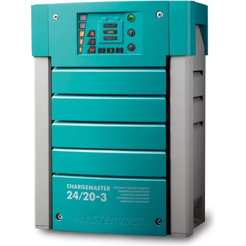 Mastervolt ChargeMaster 24V / 20A - 3 Banks Marine Battery Charger - 44020200