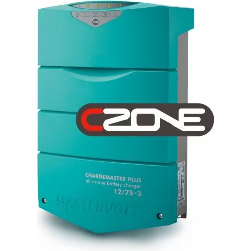 Mastervolt ChargeMaster Plus 12V / 75A - 3 Banks CZone Marine Battery Charger - 44310755