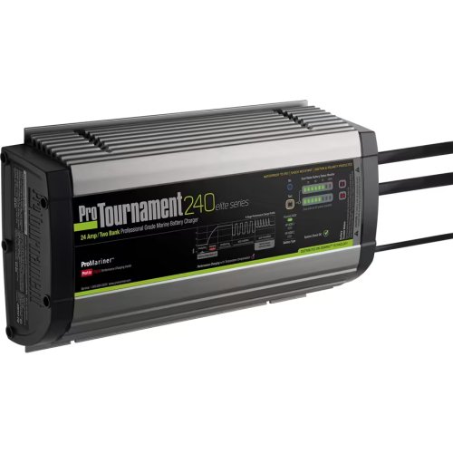 ProMariner Pro Tournament 240 Elite Series Triple Marine Battery Charger - 12/24/36 V - 24 Amps - 3 Banks