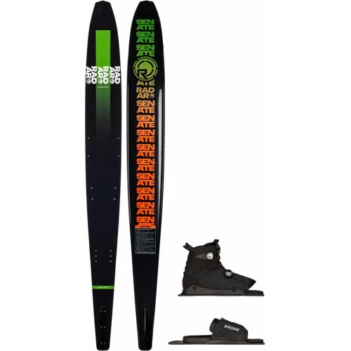 Radar Senate Alloy Slalom Ski w/ Vector BOA Binding and Adjustable Rear Toe Plate