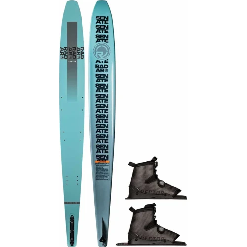 Radar Senate Graphite Slalom Ski w/ Double Carbitex Vector BOA Bindings
