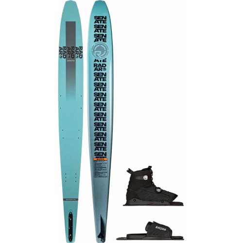 Radar Senate Graphite Slalom Ski w/ Vector BOA Binding and Adjustable Rear Toe Plate