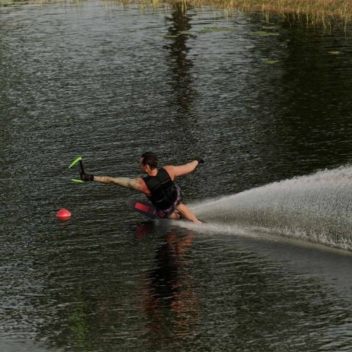 Radar Senate Lithium Slalom Ski w Double Carbitex Vector BOA Bindings 5