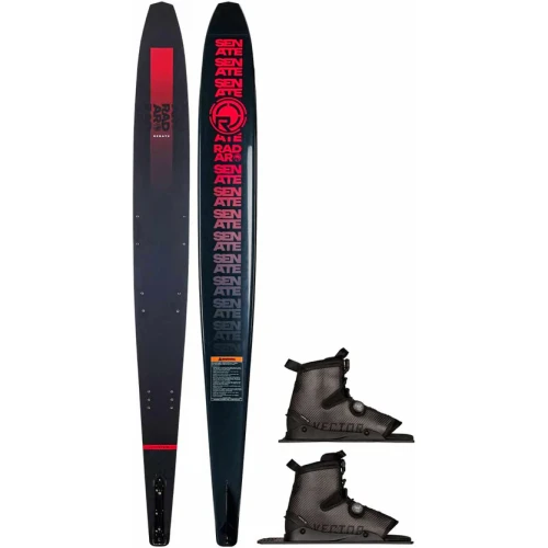Radar Senate Lithium Slalom Ski w/ Double Carbitex Vector BOA Bindings