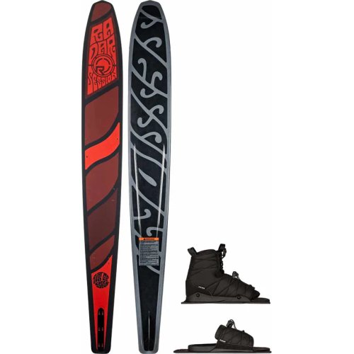 Radar Session Slalom Ski w/ Prime Binding and Adjustable Rear Toe Plate