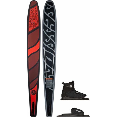 Radar Session Slalom Ski w/ Vector BOA Binding and Adjustable Rear Toe Plate
