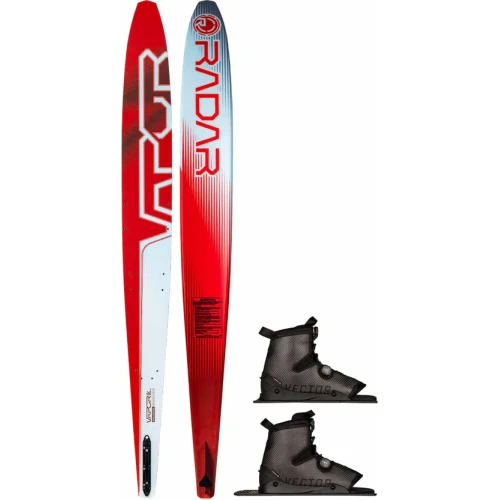 Radar Vapor Graphite Slalom Ski w/ Double Carbitex Vector BOA Bindings