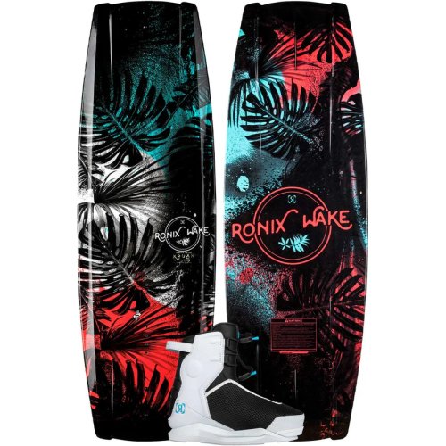 Ronix Girl's Krush Wakeboard w/ Kid's Vision Pro Bindings