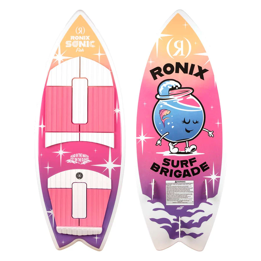Ronix Girl's Sonic Fish Wakesurf Board 1 Ronix Girl's Sonic Fish Wakesurf Board