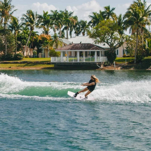 Ronix Womens Quarter Til Midnight Wakeboard w Halo Bindings 5 1